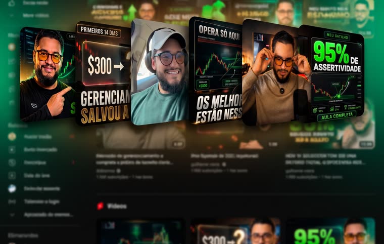 Meu canal no YouTube